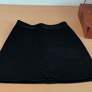 Theory Black Mini Skirt